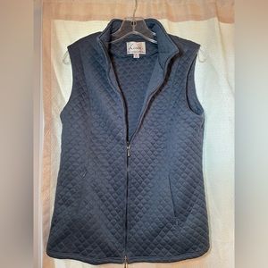 Woman’s vintage dark blue vest